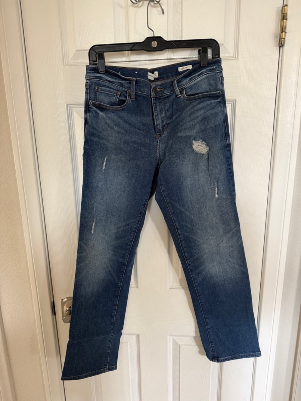 Banana Republic Dark Blue Straight Leg Jeans